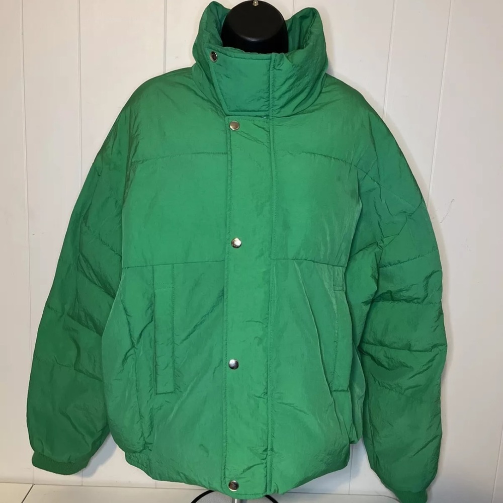 Free People Cold Rush Puffer Jacket Sz Large